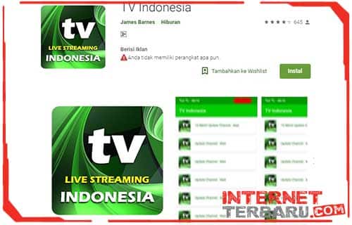 Aplikasi TV Indonesia