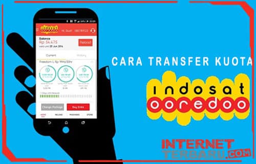 Cara Transfer Kuota Indosat Ooredoo