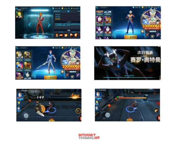 screenshot game ultraman