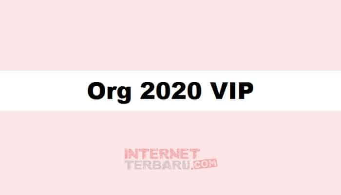 Org 2020 VIP