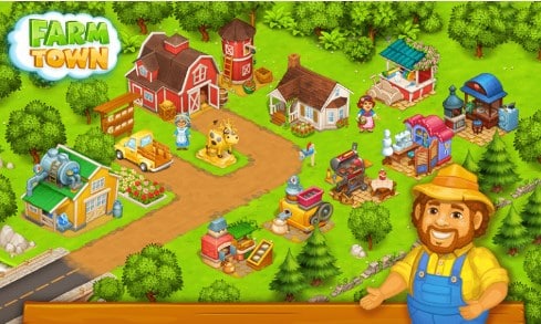 Farm Town Mod APK